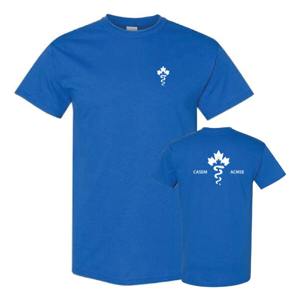 Gildan Men's Caduceus Front & Back Printed T-Shirt Thumbnail