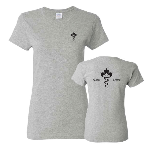 Gildan Women's Caduceus Front & Back Printed T-Shirt Thumbnail