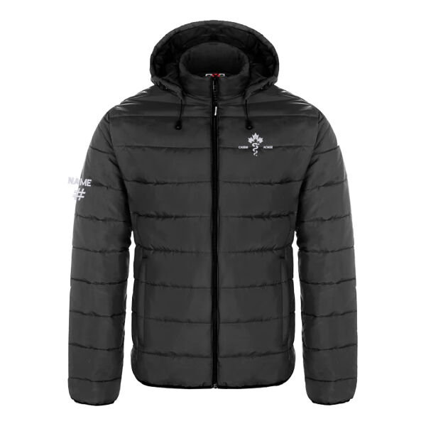 Glacial Men's Bilingual Caduceus Embroidered Puffy Jacket Thumbnail