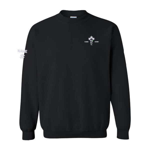 Gildan Unisex Bilingual Caduceus Embroidered Crewneck Thumbnail