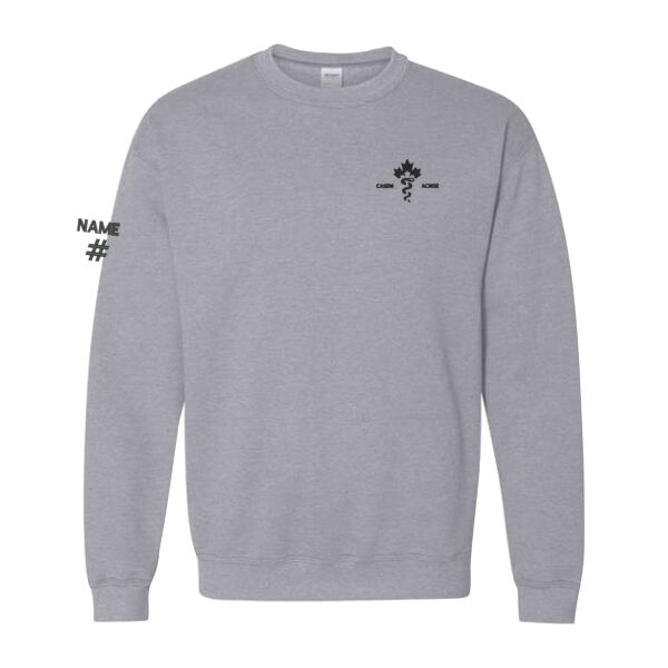 Gildan Unisex Bilingual Caduceus Embroidered Crewneck Thumbnail