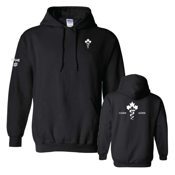 Gildan Unisex Caduceus Front & Back Printed Hoodie Thumbnail
