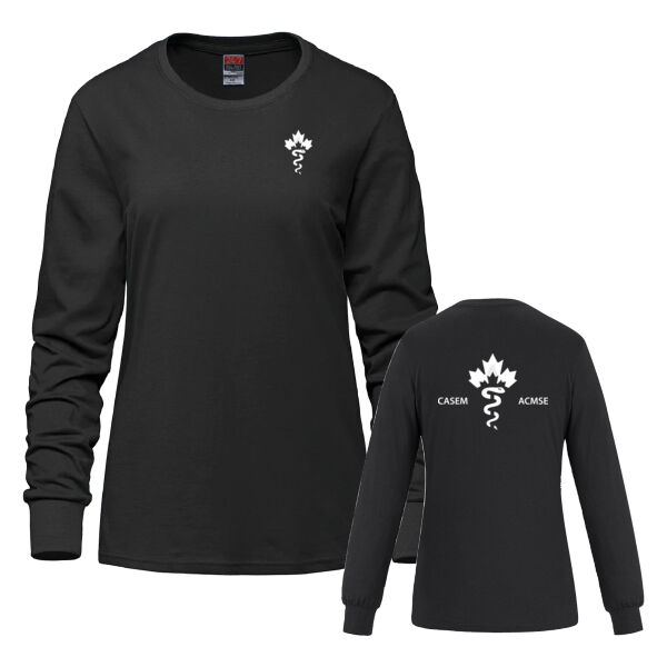 Breeze Women's Caduceus Front & Back Printed Long Sleeve Thumbnail