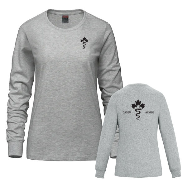 Breeze Women's Caduceus Front & Back Printed Long Sleeve Thumbnail